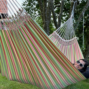 Fabric hammock in Remanso style MetteLine