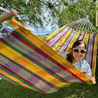 Sun lovers hammock with 80 cm Spreader bar 